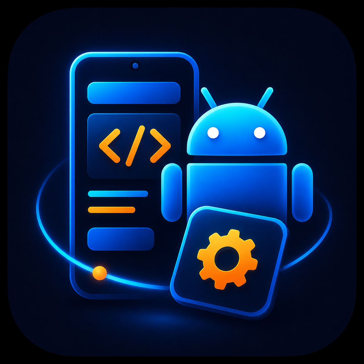 Иконка курса Android